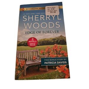 Edge of forever bg Sherryl Woods harlequin romance books isbn 9781335929341